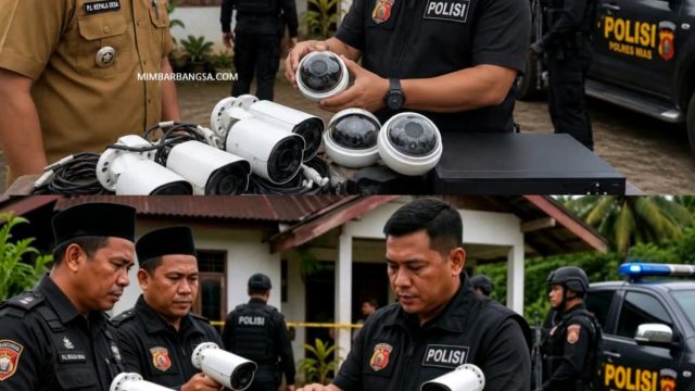 Kasat Reskrim Polres Nias Pimpin Penggeledahan Rumah Pj Kades Hilina’a ATM,Bersama Penyidik Kematian AJZ