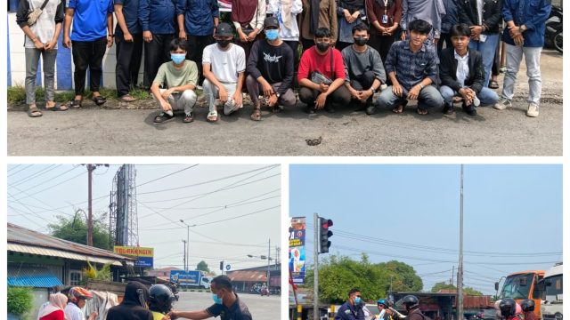 Karang Taruna Linggarjati Lubuk Begalung Gelar Aksi Bagi Masker untuk Warga Terdampak Kabut Asap KARHUTLA